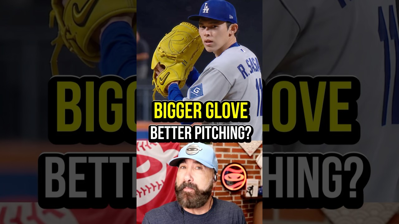 How Roki Sasaki’s huge glove turned around his season. 👀