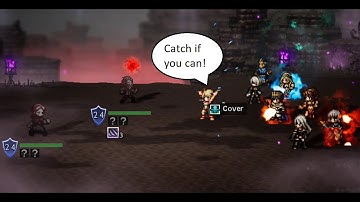 Octopath COTC F2P Defeating Hell Cragspear Duo