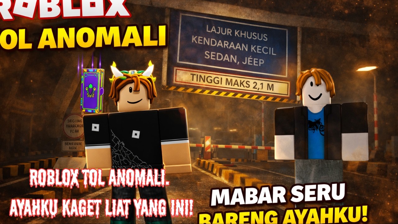 ROBLOX TOL ANOMALI… AYAHKU KAGET LIAT YANG INI!