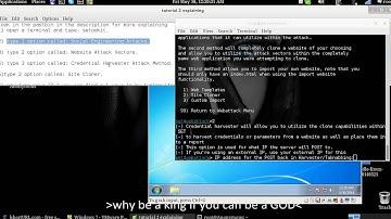 Kali-Linux Cloning site with Setoolkit