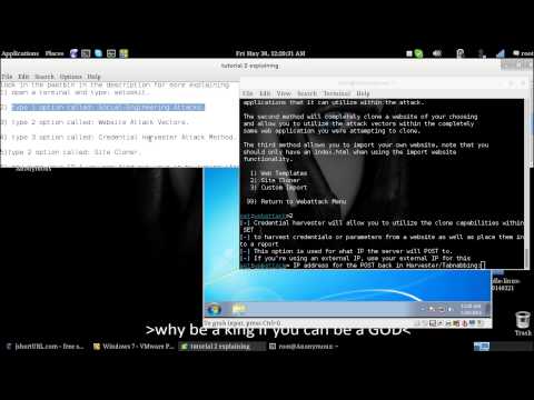 Kali-Linux Cloning site with Setoolkit