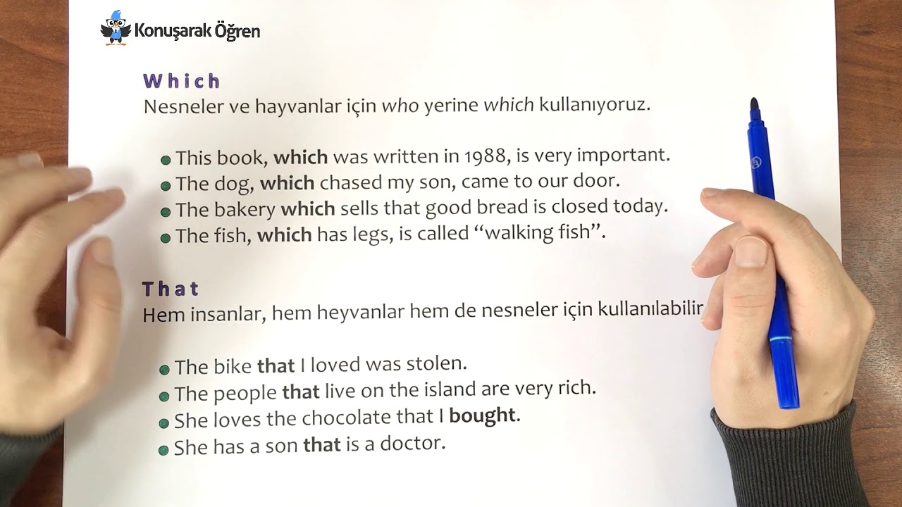 Relative Clause Konu Anlatımı - Ders 68