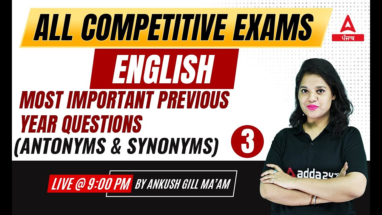 Most Expected PY Antonyms Synonyms 3 English Classes For PSSSB VDO most-expected-py-antonyms-synonyms-3-english-classes-for-psssb-vdo