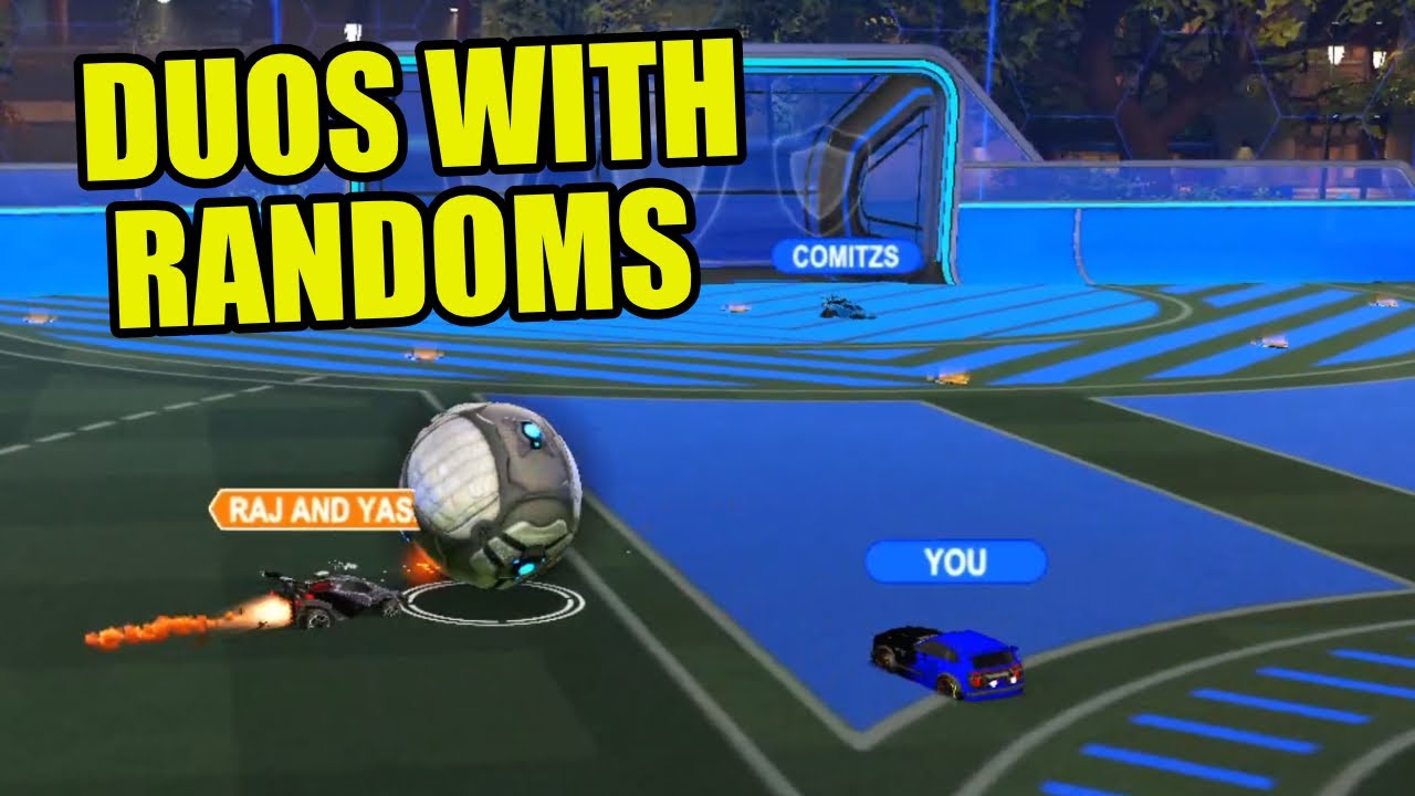 Playing with Randoms on Rocket League is WILD - YouTube