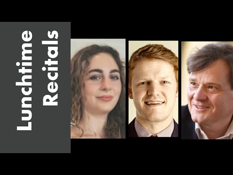 Lunchtime Recital – Jack Tyndale-Biscoe (piano),  Leora Cohen (violin),  Paul Wingfield (piano)