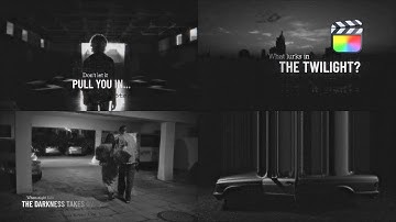 Mystery Opener Modular Template for Final Cut Pro — MotionVFX