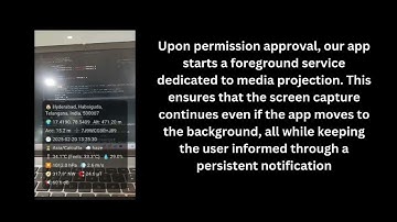 How Our Geotag App Uses FOREGROUND_SERVICE_MEDIA_PROJECTION for Secure Screen Capture & Streaming