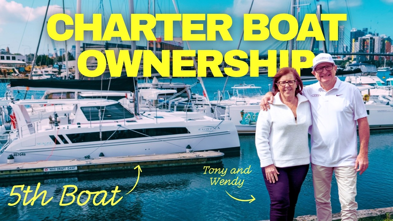 ⁣Key Lessons from Repeat Charter Catamaran Owners: How it can transform you
