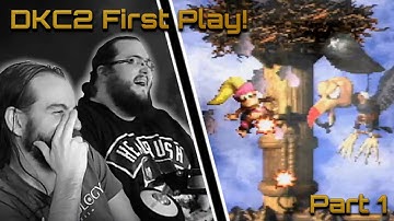 IRL Friend Plays DKC2 for the First Time! (Part 1)