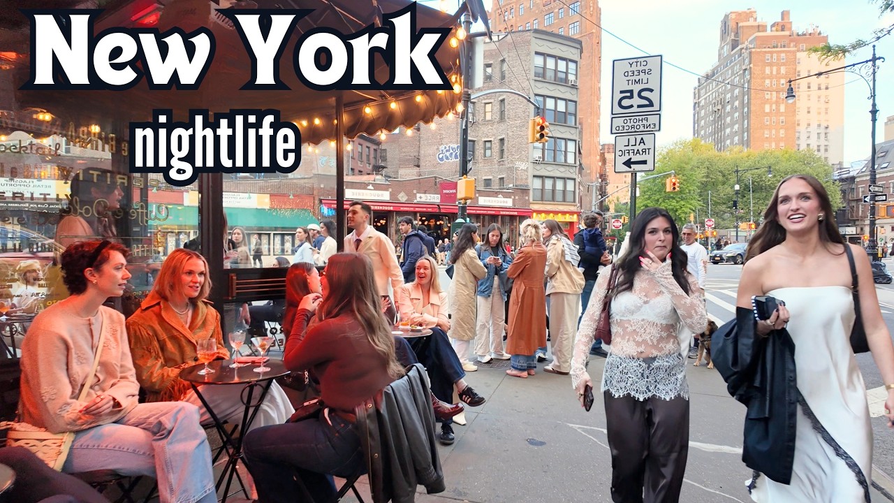 New York, Amerika Serikat | NYC West Village | Jelajah Kota Sore 4K