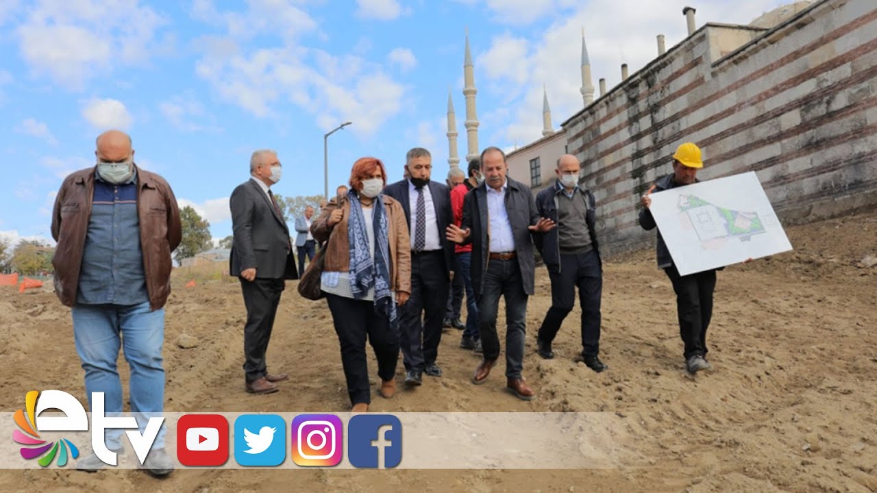 SELİMİYE MEYDANI'NDA TARİHİ KALINTILAR ORTAYA ÇIKTI