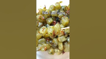 Bikin Cimol Goang Daun Kemangi #masaklagi #cimol #resepsimple