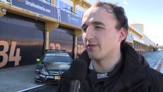 Robert Kubica interview at DTM test