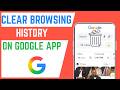 How To Delete Search History On Google Browser App