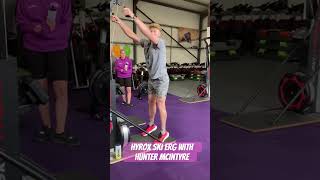 Learning Ski Erg Technique From The Hyrox World Champion Subscribe For More.