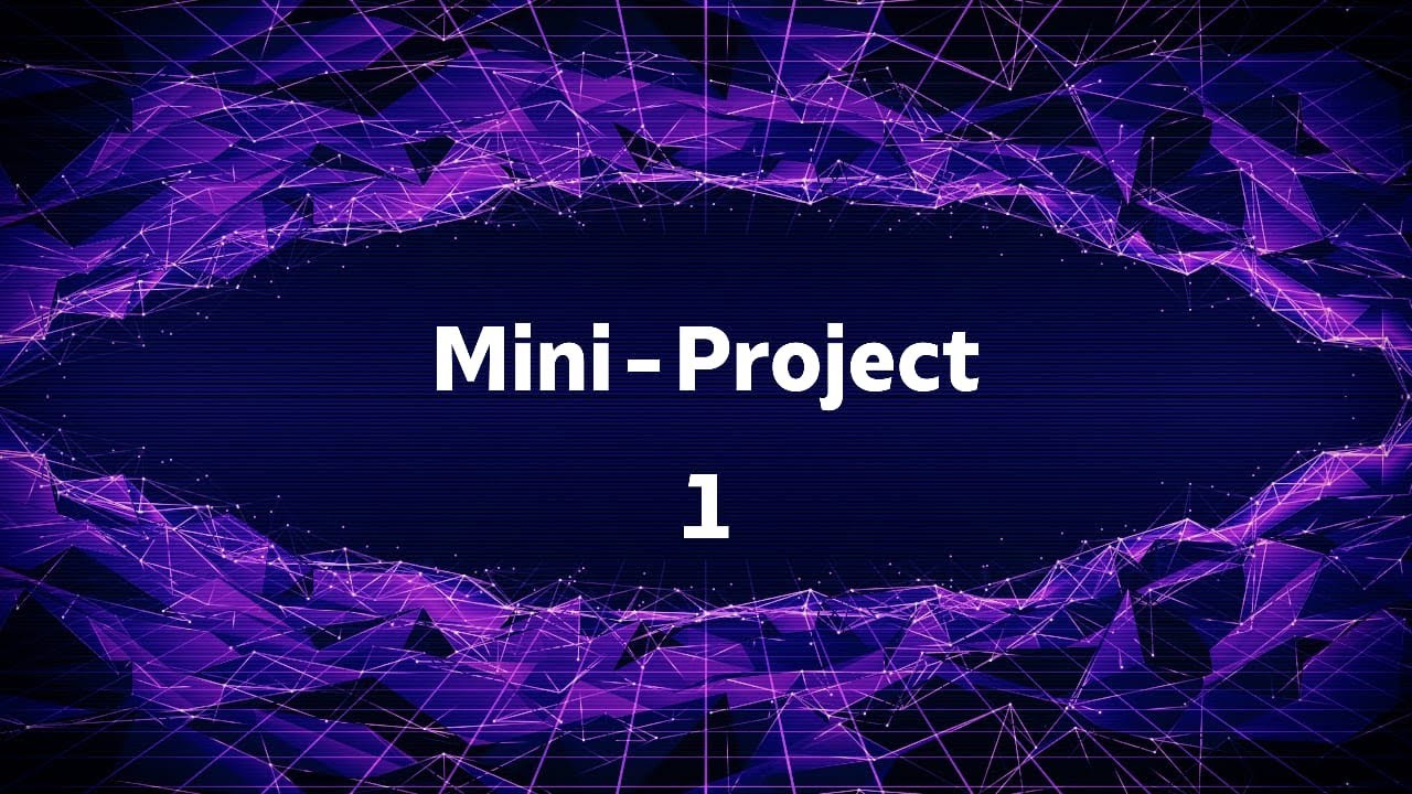Mini - Project 1 - YouTube