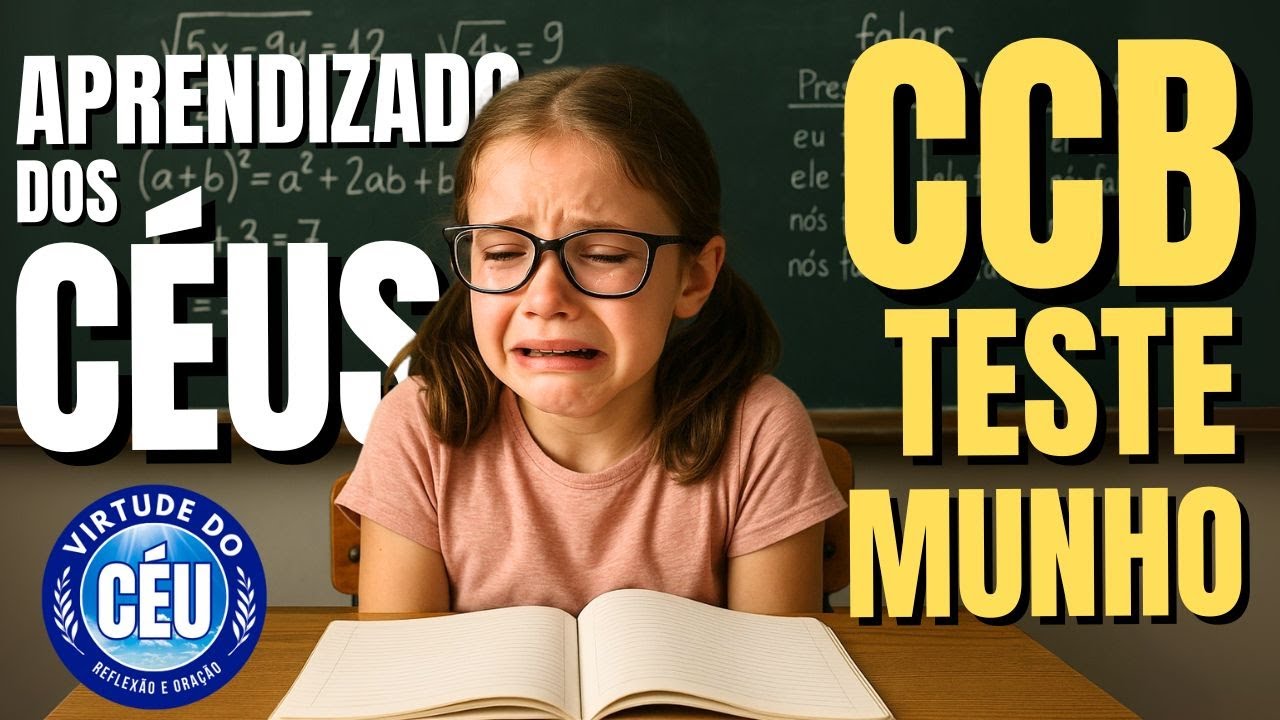🙏TESTEMUNHO CCB: APRENDIZADO DOS CÉUS! #ccb  #ccbtestemunho #ccbtestemunho #testemunhosccb