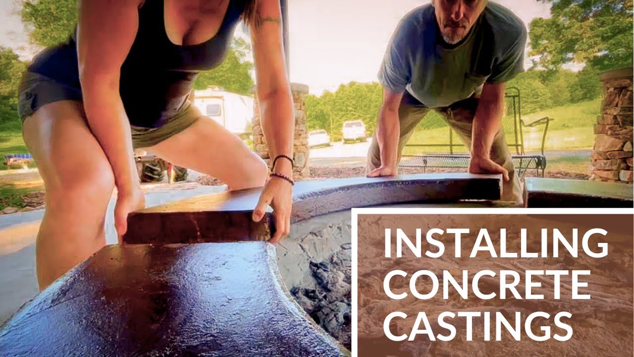 How to Stain Concrete: Acid Staining Concrete ┃Installing Concrete ...