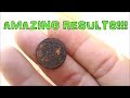 Rusty 1943 Steel Wheat Penny Cleaned - Amazing Results!