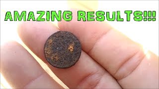 Rusty 1943 Steel Wheat Penny Cleaned  Amazing Results!