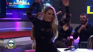 Sandra Padilla vestido negro sexy entallado