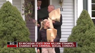 William Strampel, Nassar's former boss at MSU, charged with criminal sexual conduct