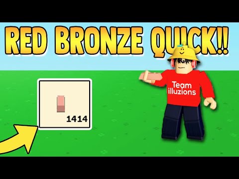 how to get RED BRONZE QUICK (Tutorial) | ROBLOX islands