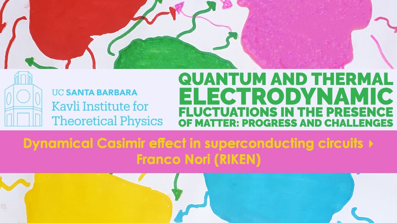 Dynamical Casimir effect in superconducting circuits Franco Nori (RIKEN ...