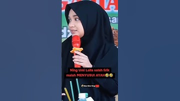 Ketika Ning Umi Laila Salah Lirik 😁#ningumilailaterbaru #shortvideo