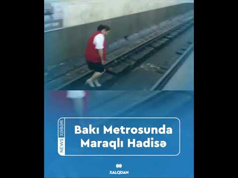 Bakı Metrosunda Maraqlı Hadisə