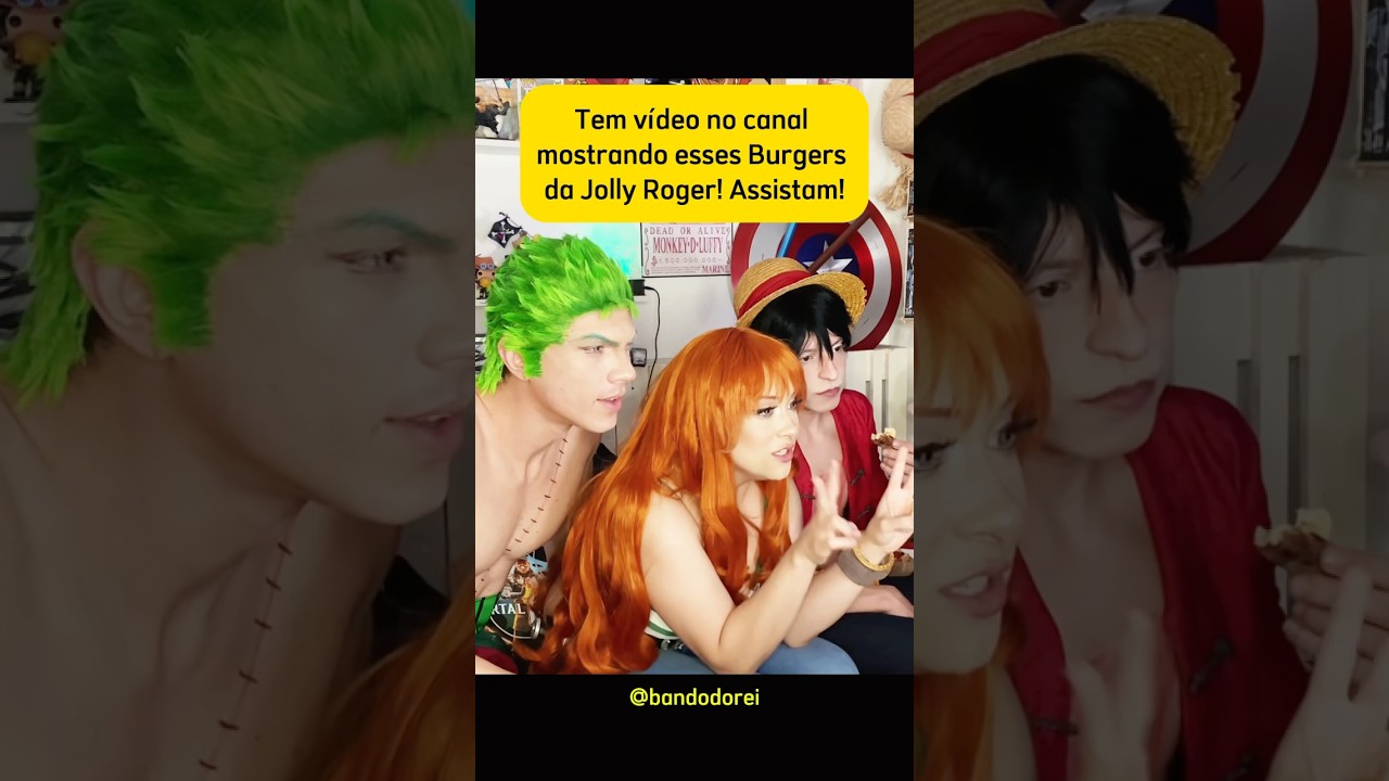 Luffy, Zoro e Nami - One Piece Cosplay #onepiece #onepiececosplay
