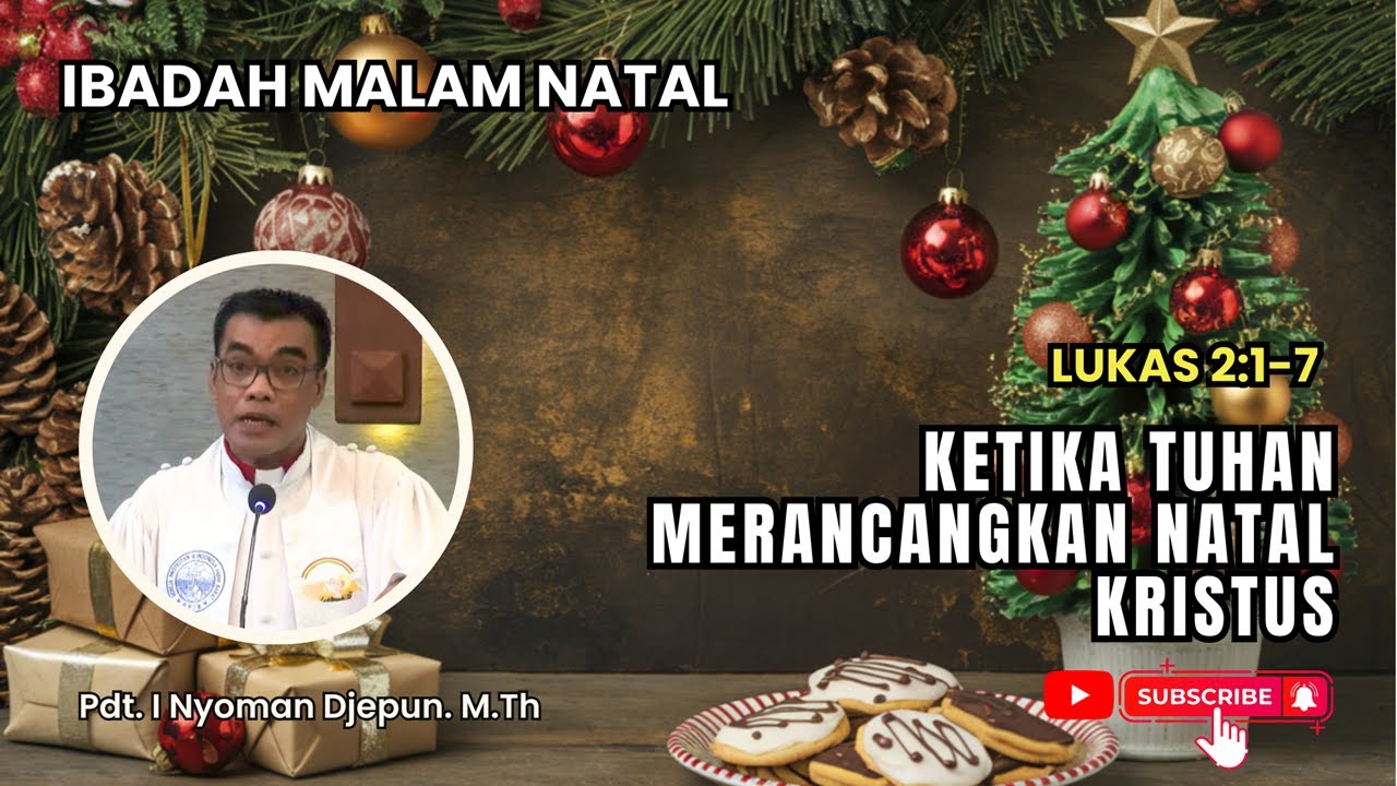Ketika Natal Kristus Dirancang Tuhan | Lukas 2:1-7