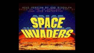 Space Invaders MSX2 by Edd Biddulph