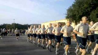 Air Force Basic Training -Final 1.5 Mile run-8/12/10