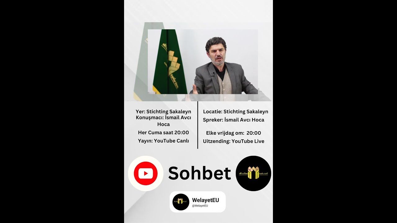 Sosyal İlişkiler | Sohbet 1 | İsmail Avcı Hoca #live - YouTube