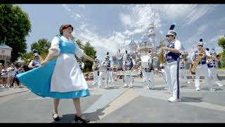 The Disneyland Band - Be Our Guest, Live At Sleeping Beautys Castle With Belle, 7-17-24, In 4K