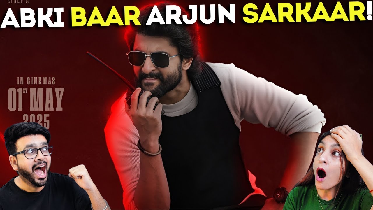 NANI BRUTAL ZONE! 🔥 HIT 3 TRAILER REACTION AND REVIEW