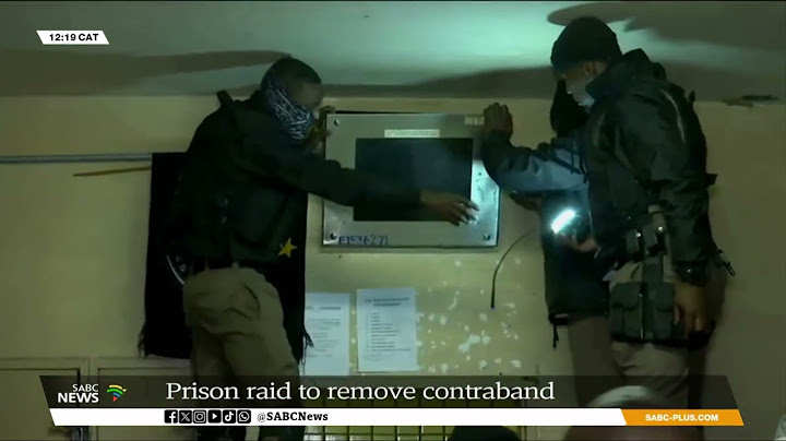 Prison raid | Inmates found with contrabands will face consequences: DCS commissioner