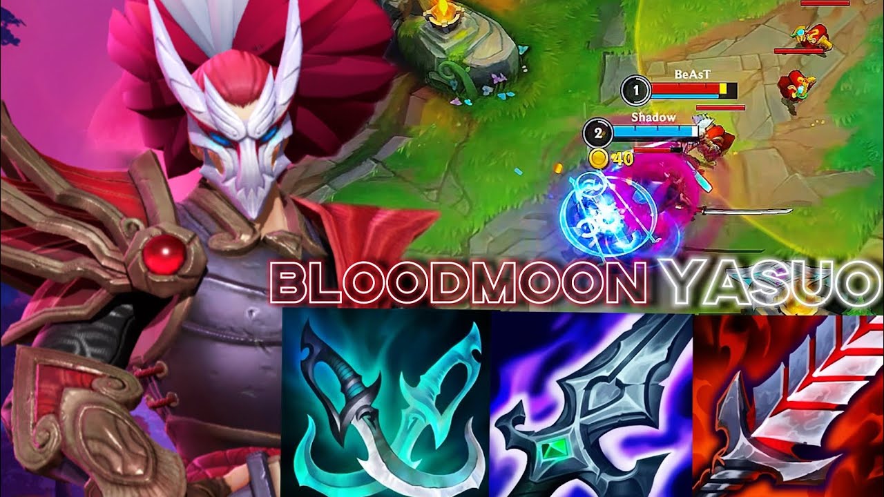 Blood Moon Yasuo Skin Wild Rift