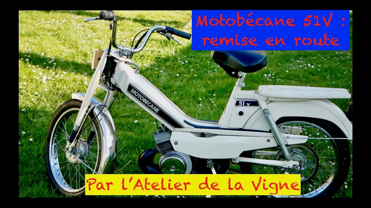 Motobécane 51 V : remise en route