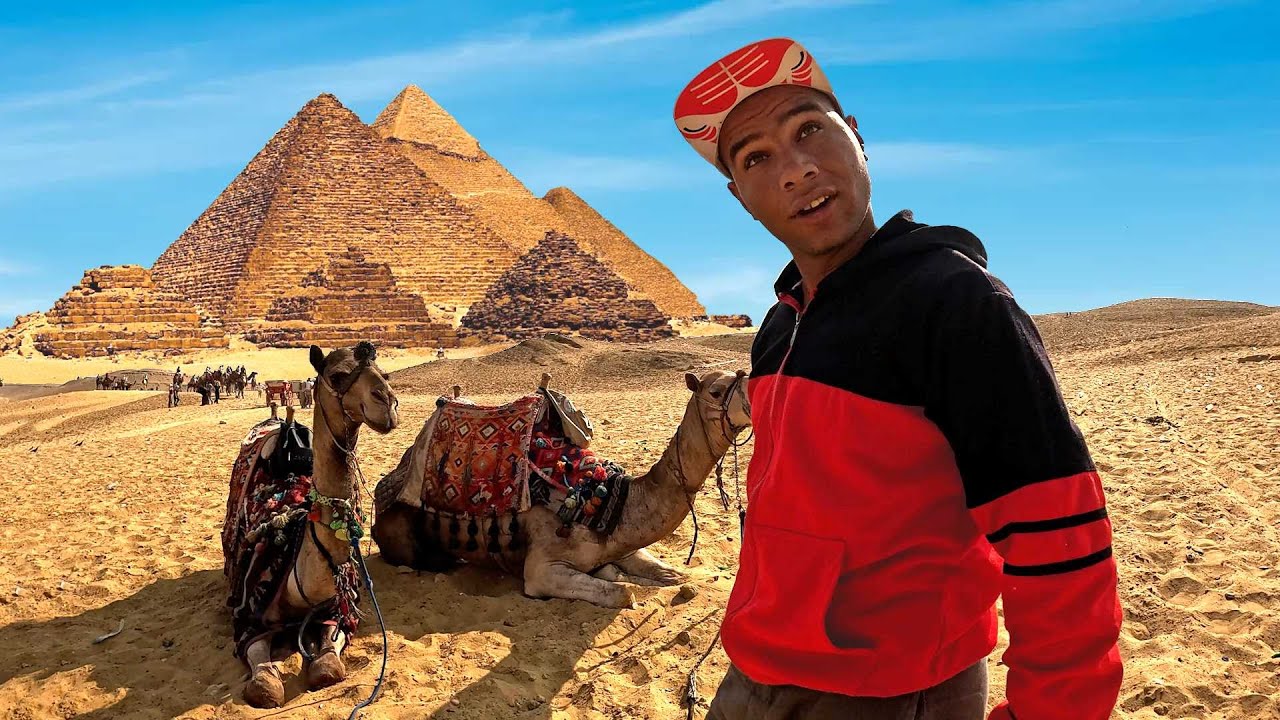 Visiting the Pyramids is a CRAZY Experience...
