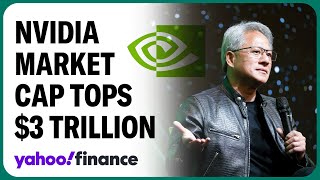 Nvidia market cap tops $3trillion, stock hits new record high