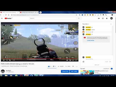 PUBG mobile {Stream}  შემოდით {road to 150 sub}