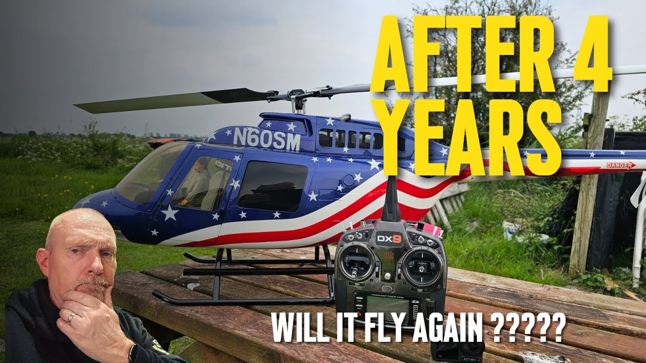 First Scale Heli Flight In 4yrs Bell 206 Jet Ranger - YouTube