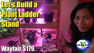LET S BUILD A PLANT LADDER STAND 179 at Wayfair