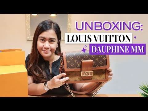LOUIS VUITTON DAUPHINE MM: Unboxing - Details - Ways to Wear 