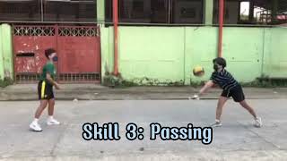 Activity 3: Basic Skills in volleyball