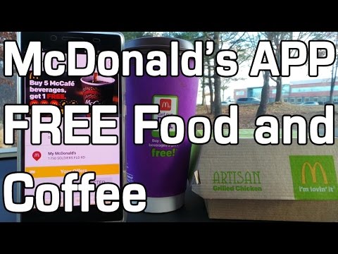 FREE Food & Coffee – McDonald’s App