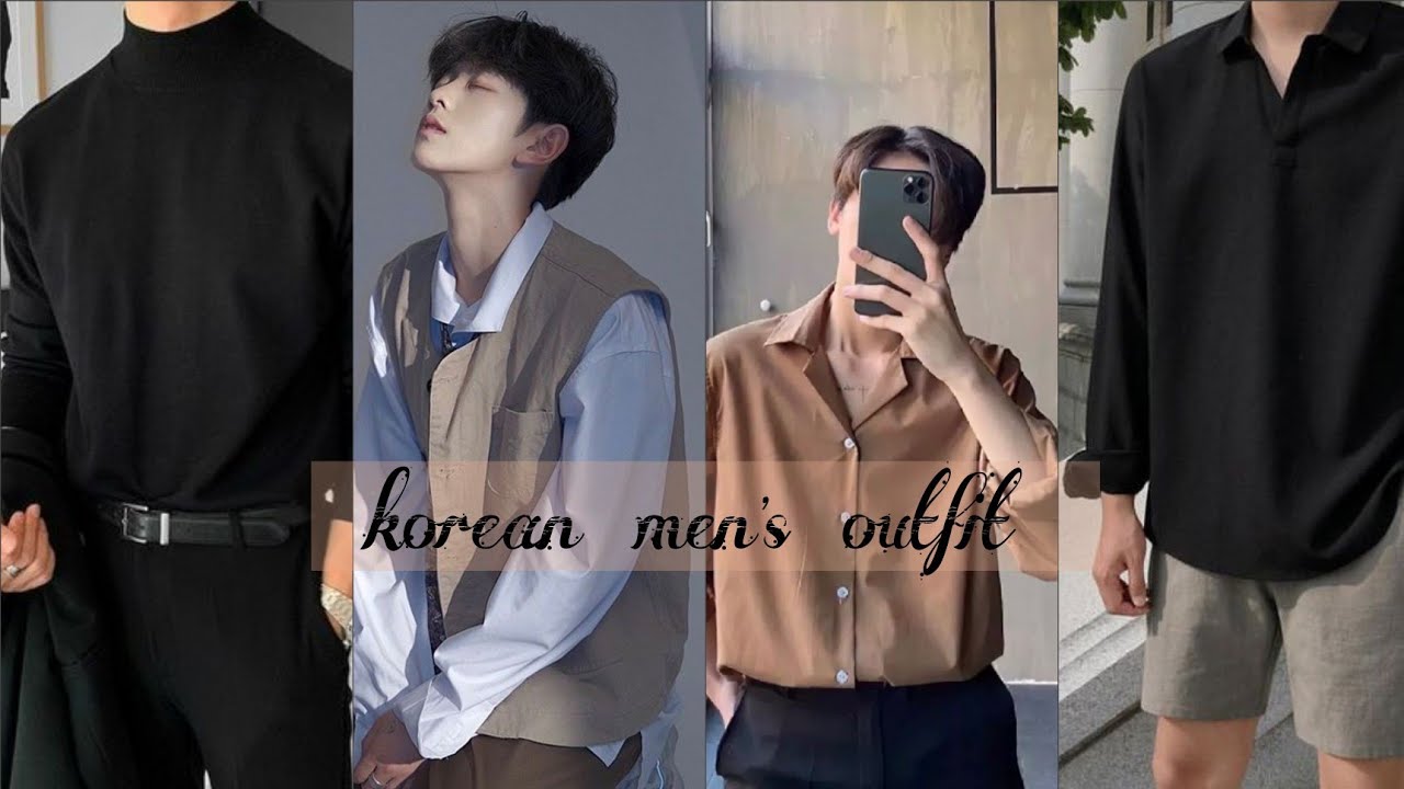Korean Outfit Ideas For Men | 2022 - Youtube
