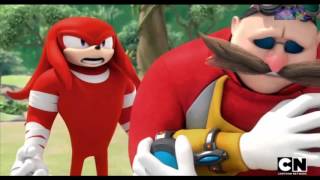 Powered up Knuckles   Sonic boom TV clip